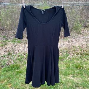 H&M Basics Black Dress